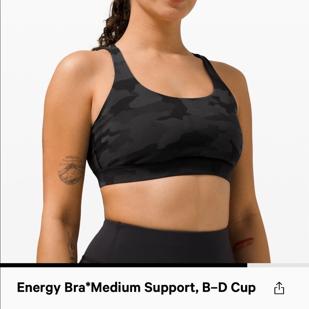 LuluLemon Energy sports bra size 6
